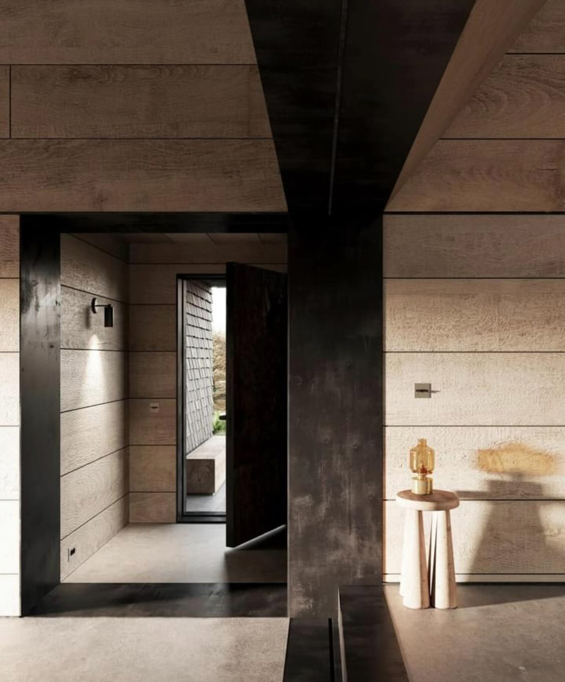 Cottage restoration framing work in Muskoka